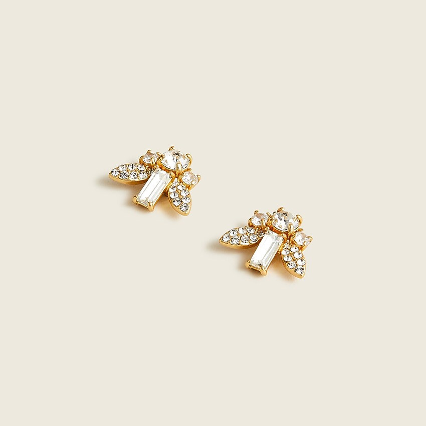 Sparkle bee stud earrings | J. Crew US