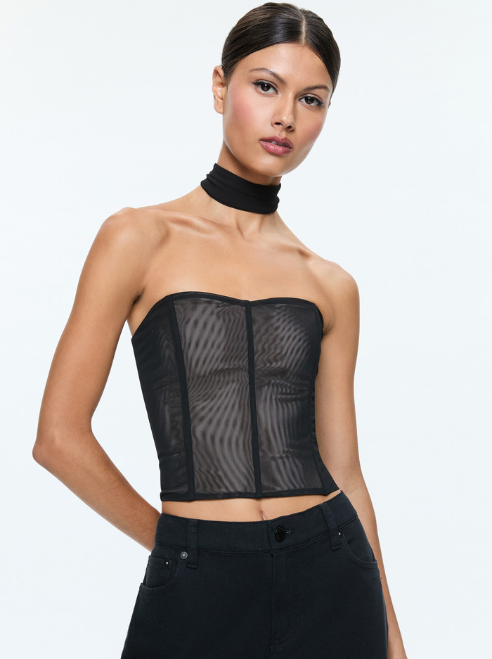 AVELINE BUSTIER TOP | Alice + Olivia