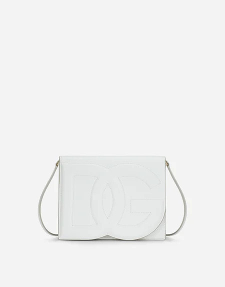 Calfskin DG logo crossbody bag | Dolce & Gabbana