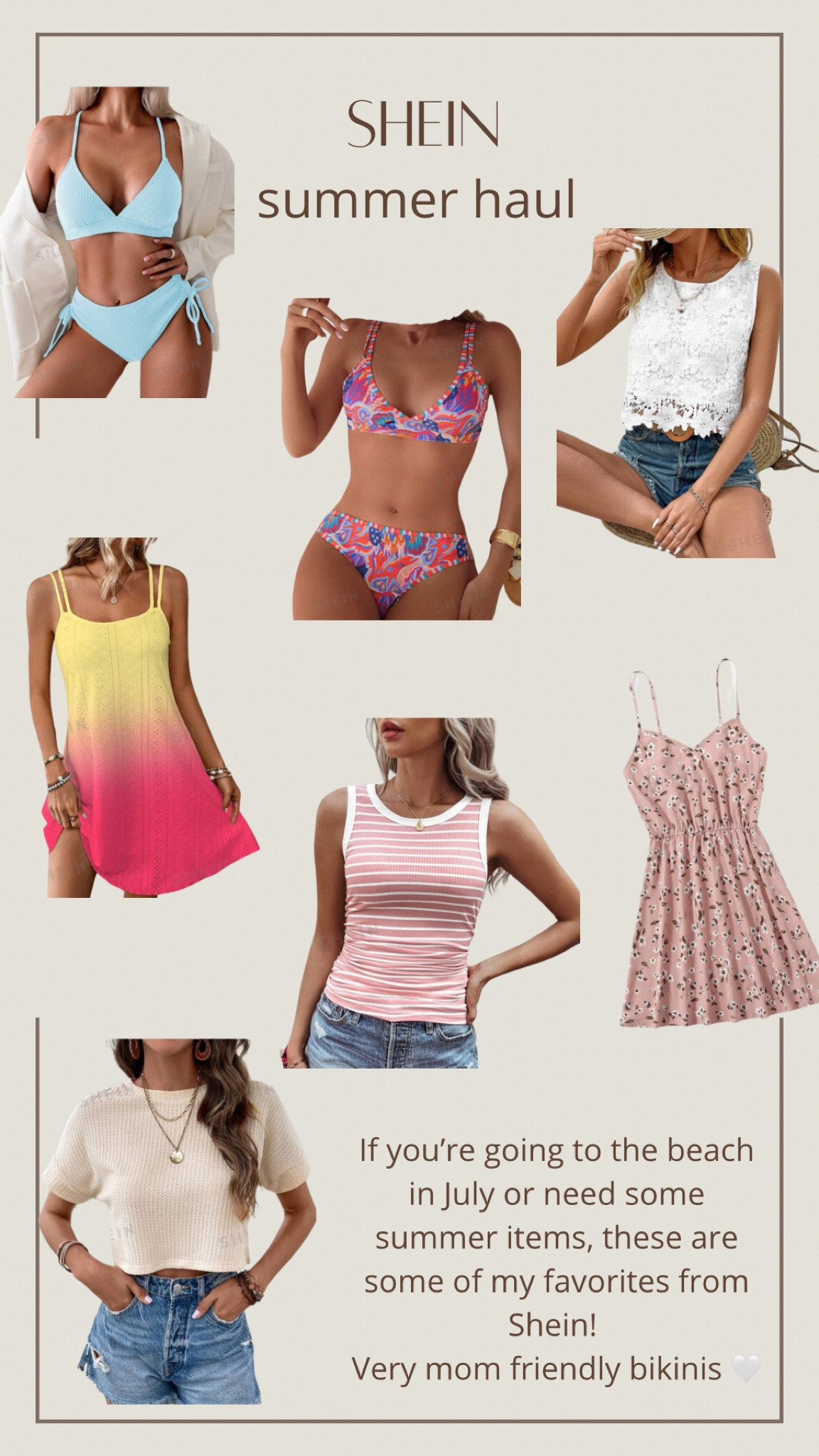 Shein summer haul! ✨

#LTKSummerSales #LTKFindsUnder50 #LTKSaleAlert