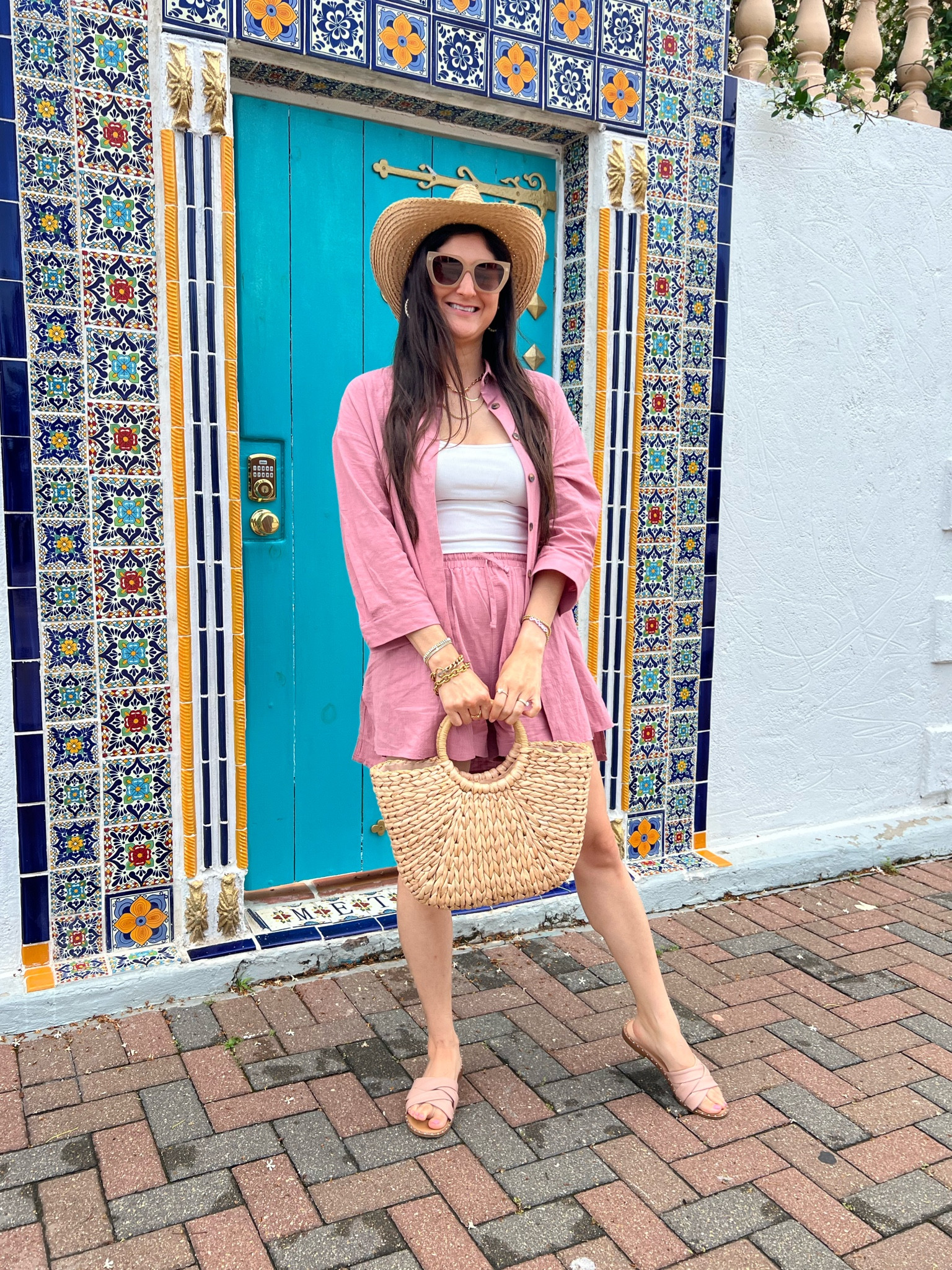 Spring outfit. This set is lightweight and comfortable! Comes in more colors.

#LTKtravel #LTKSeasonal #LTKfindsunder50