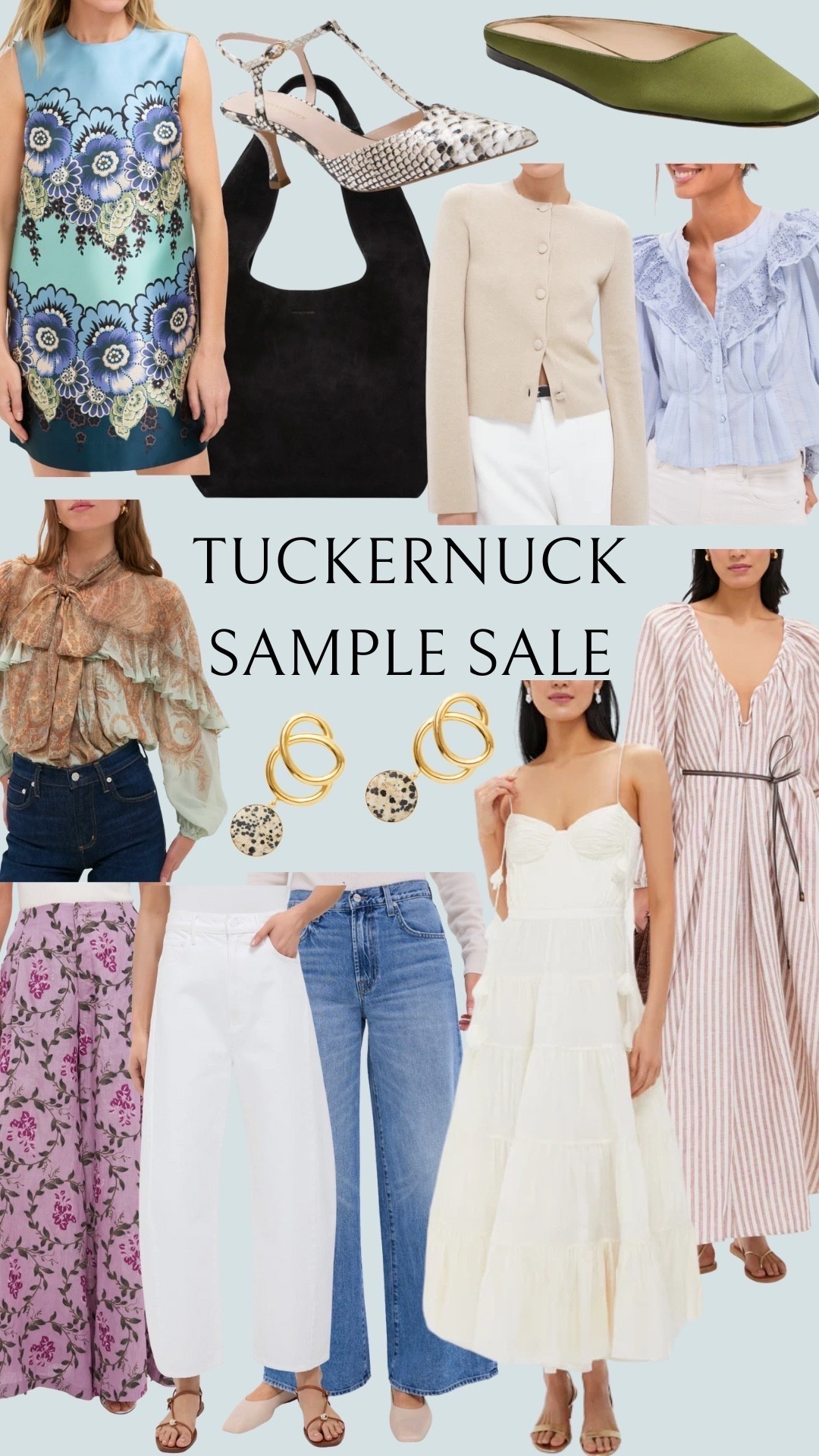 Tuckernuck sample sale! Pieces sell out FAST so if you love something, don’t wait! 🤍