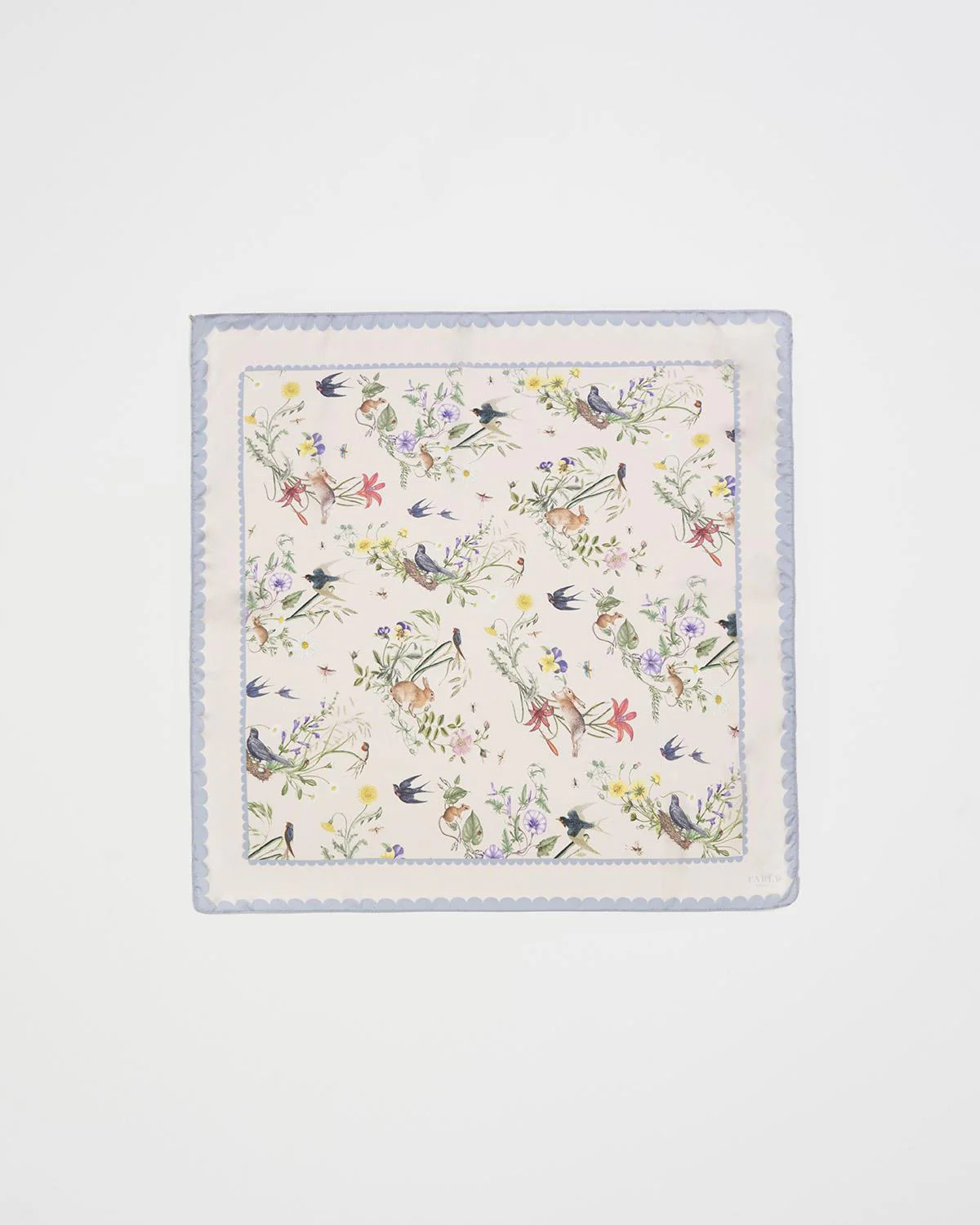 High Tea Toile Square Scarf | Fable England