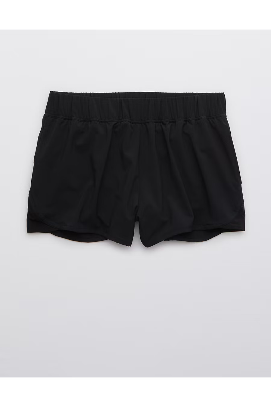 Aerie Real. Period. Running Short Women's True Black M | American Eagle Outfitters (US & CA)