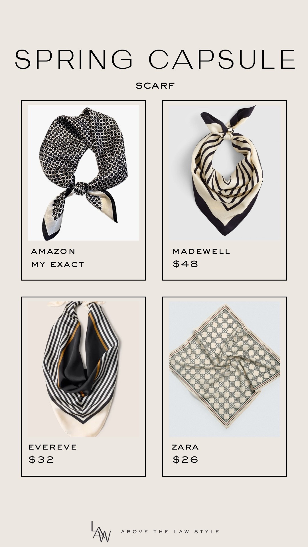 Spring Capsule: Scarf

#LTKOver40 #LTKSeasonal