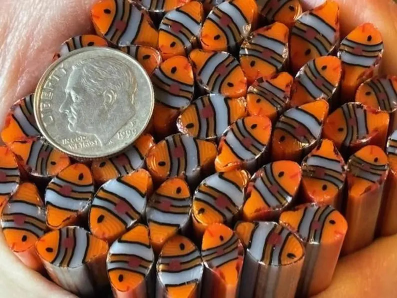 COE 96 - Clownfish Murrine - Etsy | Etsy (Global)