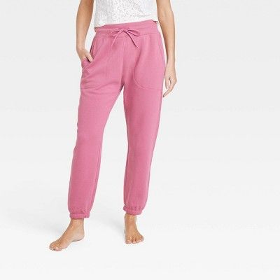 Women’s Mid-Rise Fleece Joggers - All in Motion™ | Target