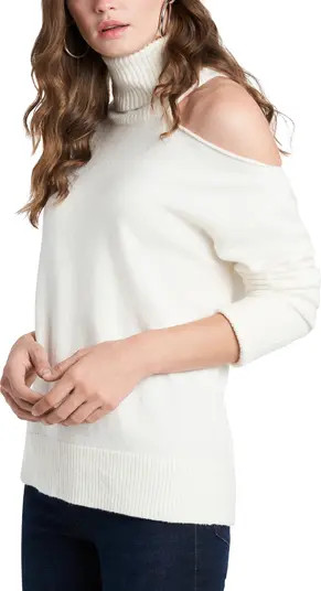 1.STATE Cutout Shoulder Turtleneck Sweater | Nordstrom | Nordstrom