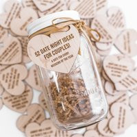 Date Night Jar, 52 Ideas in Box, Gifts For The Couple, Wedding Gift, Notes, Box Of Dates, Anniversary Gift | Etsy (US)