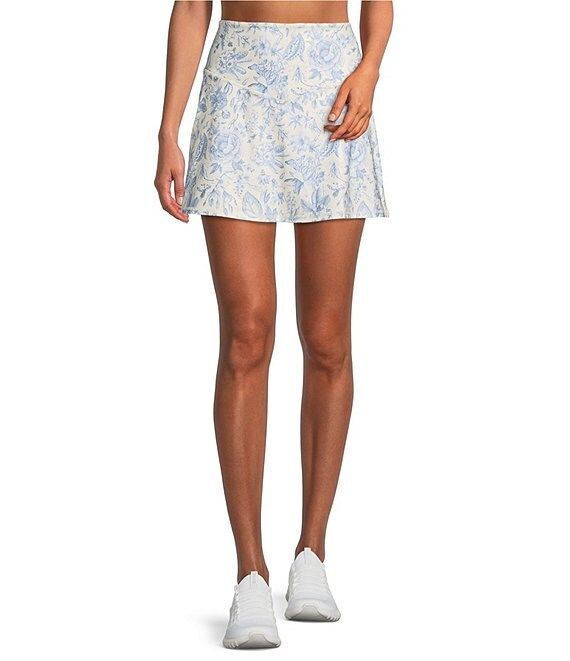 Antonio Melani Active Elite Toile Garden Print High Rise Coordinating Mini Tennis Skirt | Dillard... | Dillard's