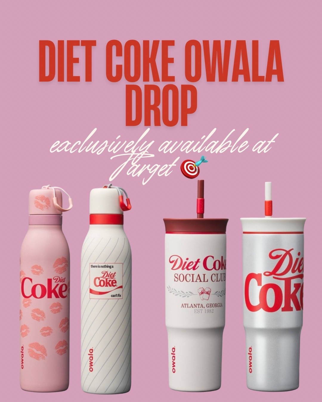Diet Coke girls, this one’s for you! The Owala x Diet Coke drop is HERE and only at Target. Linking every style!


#LTKCyberWeek #LTKHoliday #LTKGiftGuide