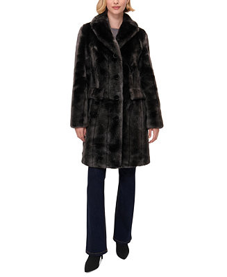Jones New YorkWomen's Faux-Fur Single-Breasted Blazer Coat5 (9) | Macy's