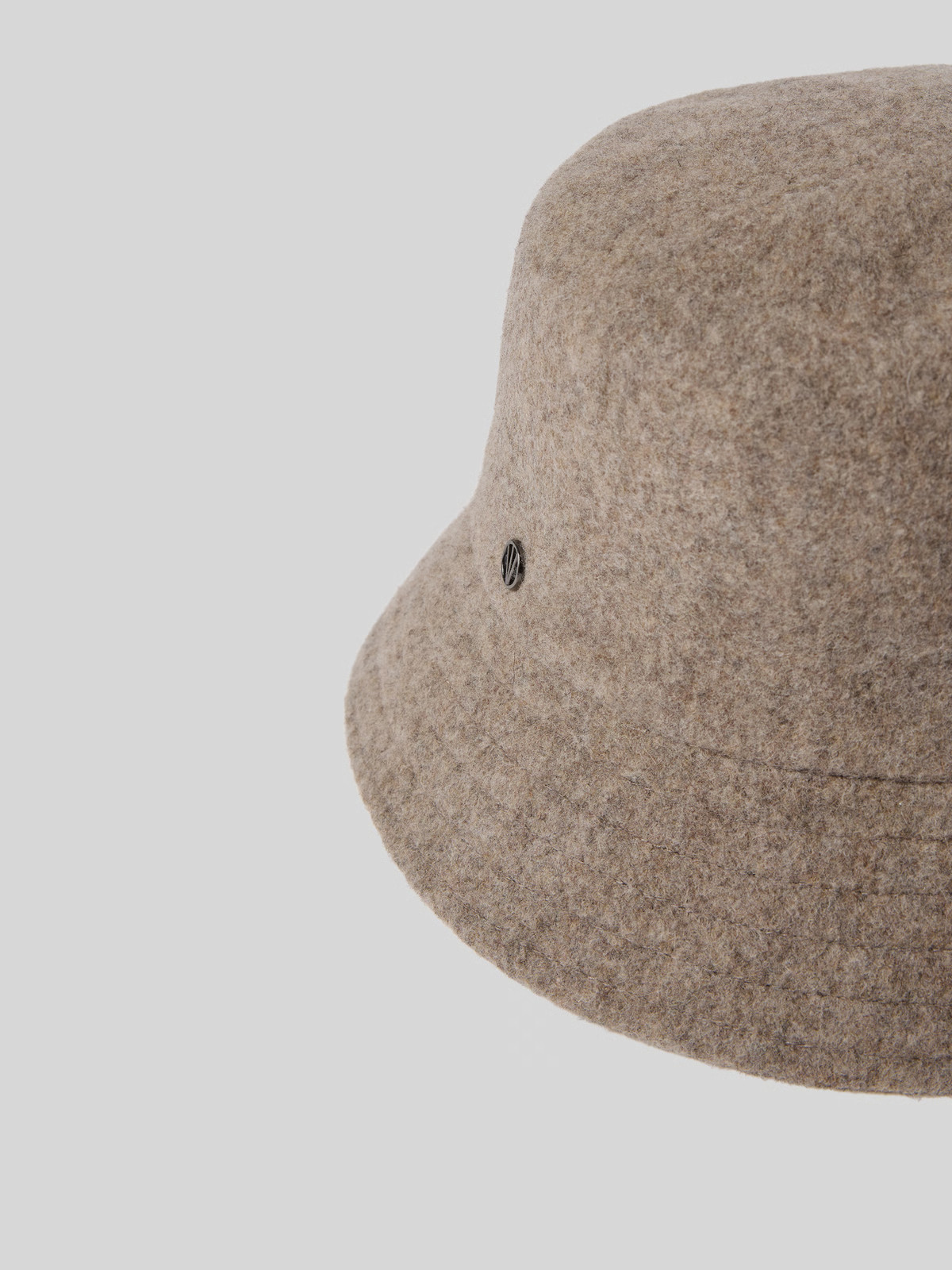 Hut aus Woll-Mix mit breiter Krempe in taupe | Peek & Cloppenburg* Düsseldorf DE