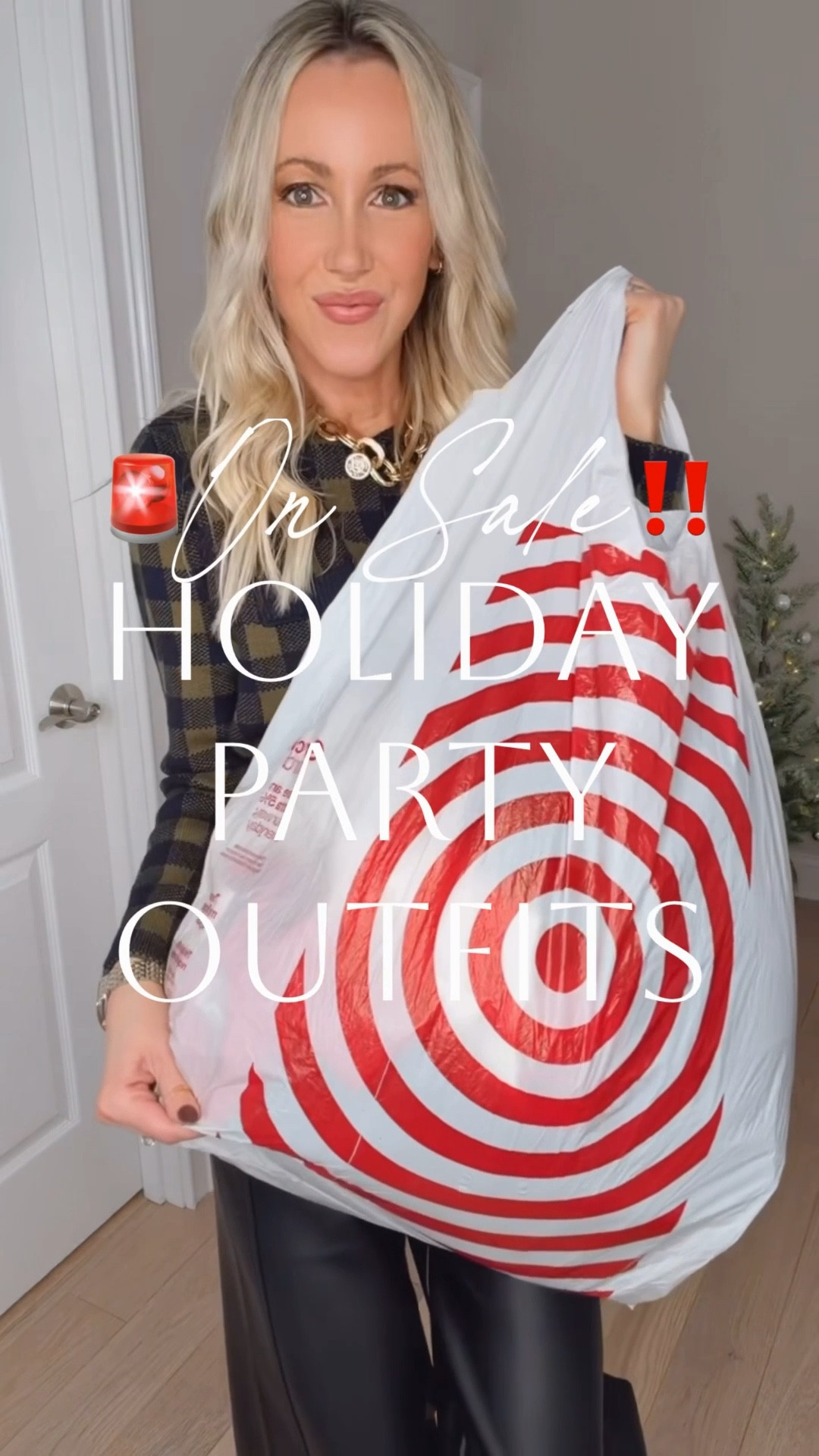 Holiday party outfits I’m loving🎄🚨On sale at Target‼️How cute are these party outfits for the holidays? These viral bow cardigans are under $30 today!🎉 This fringe mini shift dress is the ultimate party dress! Perfect for NYE and going out, too! Love the black and white bow cardigan- so chic! This plaid smocked mini dress is adorable and so comfy! Love the pockets! The red bow cardigan is the perfect added layer! The softest cardigan ever honestly! I Pair with some tights and a camel coat I’d chilly! Originally saw this inspo on @laurawgodfrey and just had to add to cart immediately!😍 I’m 5’7” and grabbed my true size xs in everything! Which new arrival from Target on sale is your fave?👇🏻

#LTKFindsUnder50 #LTKSaleAlert #LTKHoliday