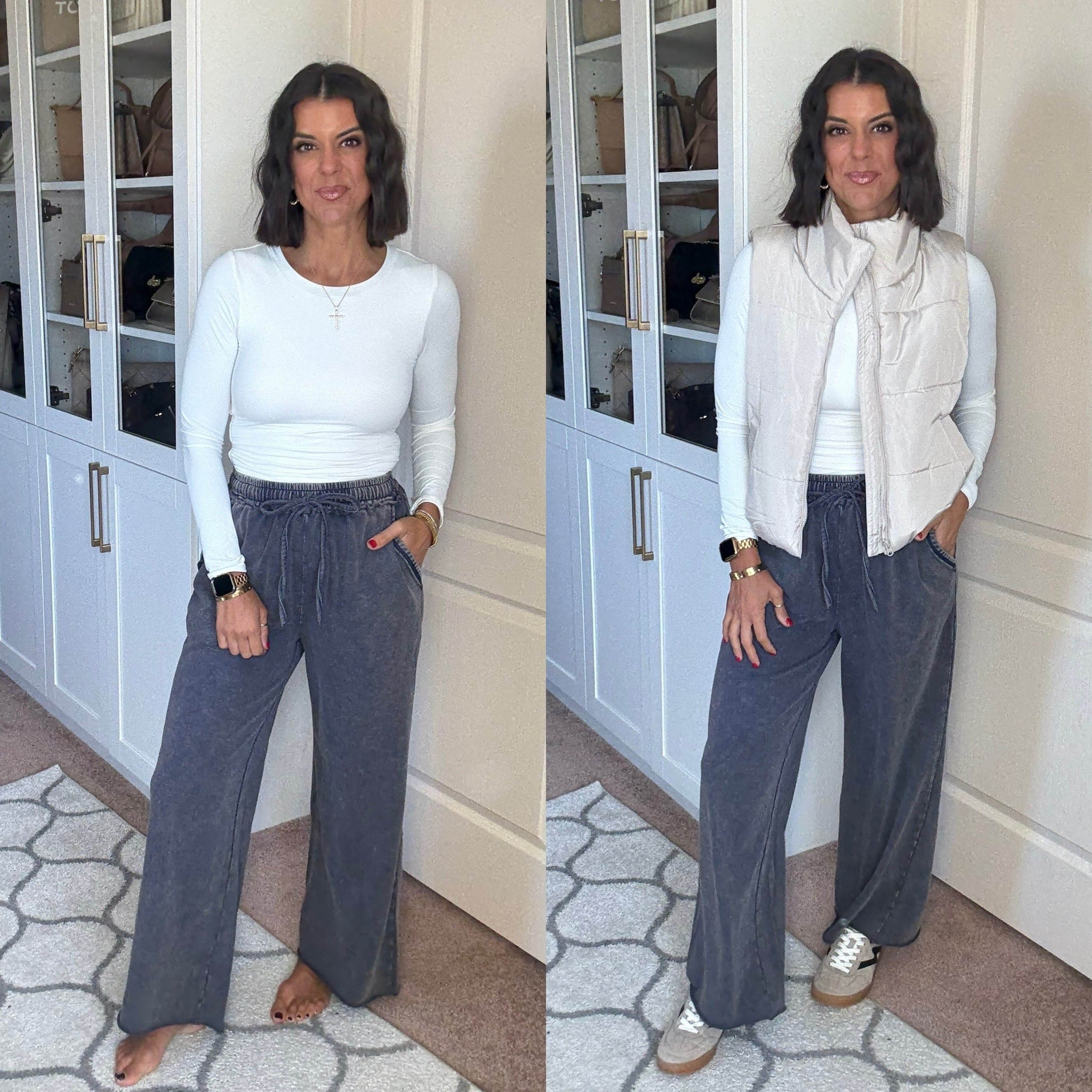 Love these sweatpants! Size small in all

#LTKSeasonal #LTKFindsUnder100