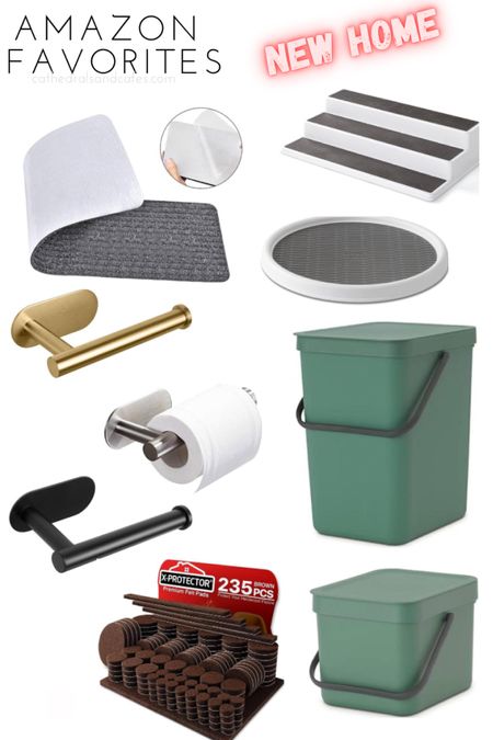 Amazon Home Favorites

My latest Amazon Finds for the home. We just bought a new house and I’m buying home organization items from Amazon like a new trash and recycle bin in a chic color, damage-free toilet paper holders, spice shelf organizers, and damage-free stair treads and furniture pads. 

#amazon #amazonhome #amazonfinds #home #homeorganization #organize #homefinds #founditonamazon #gotitonamazon

#LTKhome #LTKFind