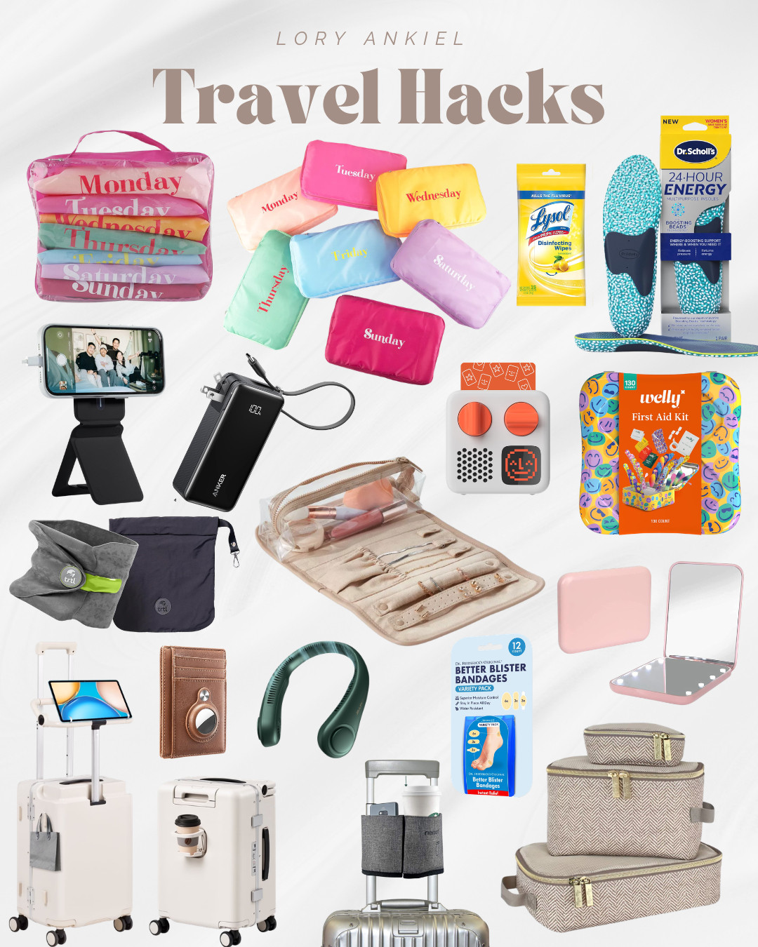 Travel Hacks! Whether traveling with kids or taking a romantic getaway, I've got you covered with my favorite travel essentials to help your trip run smoothly!

#travelhacks #roadtrip #travelessentials 

 #LTKmomlife #LTKOver40 #LTKTravel