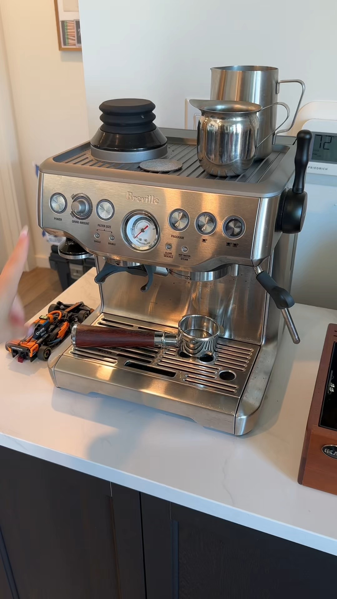 My at home coffee set up ☕️🤍 making coffee before work has become my favorite morning ritual and saves so much money vs buying out!

#LTKSeasonal #LTKHome