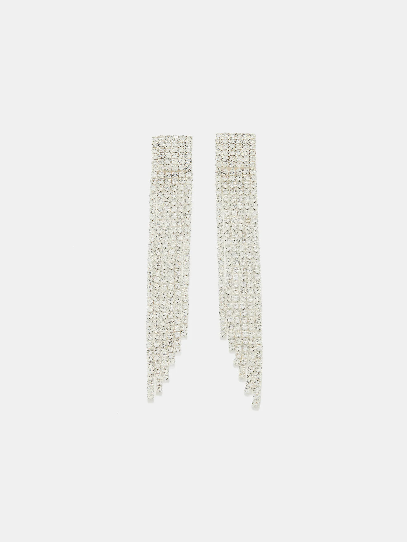 NYC crystal & silver-plated earrings | Matches (UK)