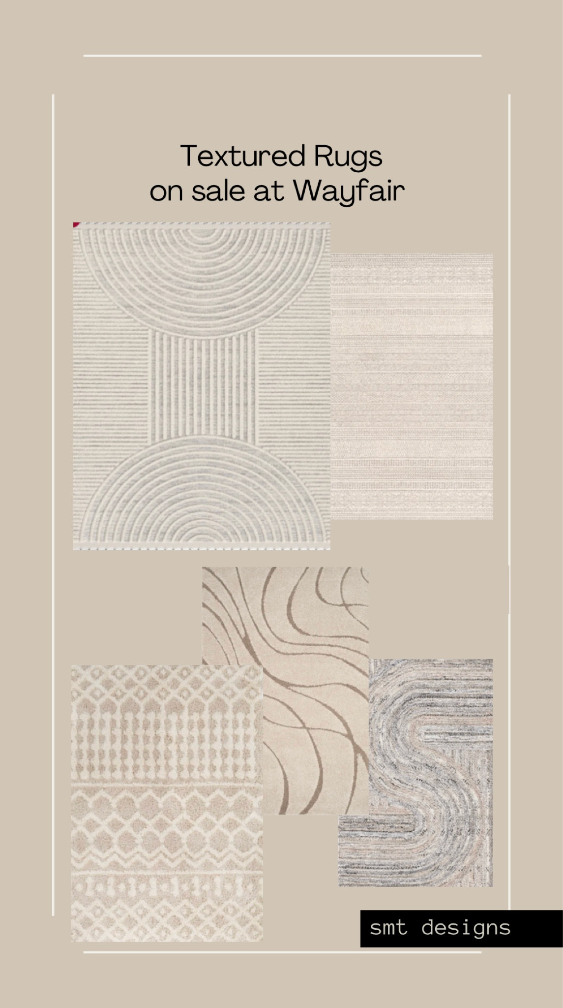 Textured rugs on sale at Wayfair

#LTKhome #LTKsalealert #LTKFind