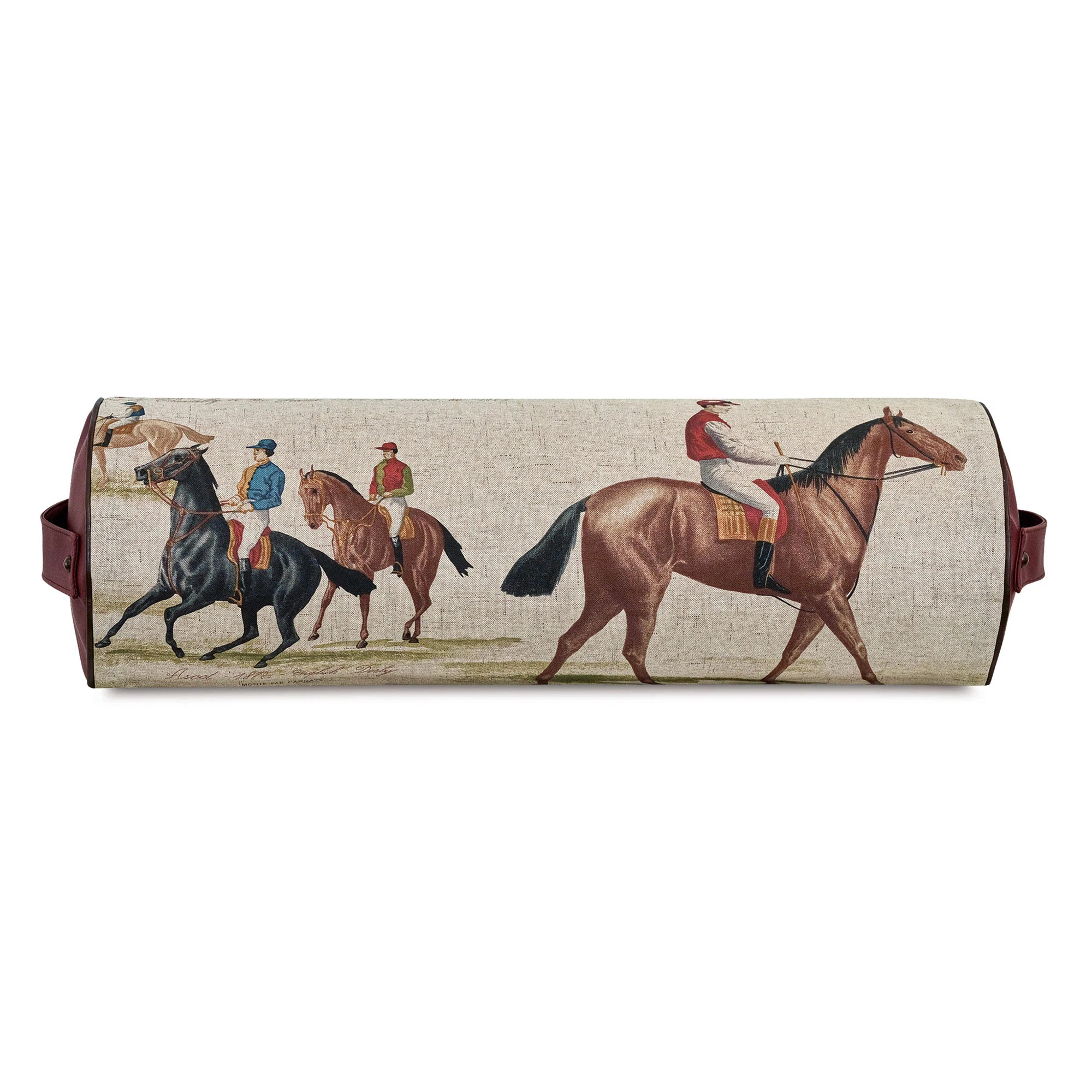 Equestrian Bolster Pillow Cover & Insert | Perigold