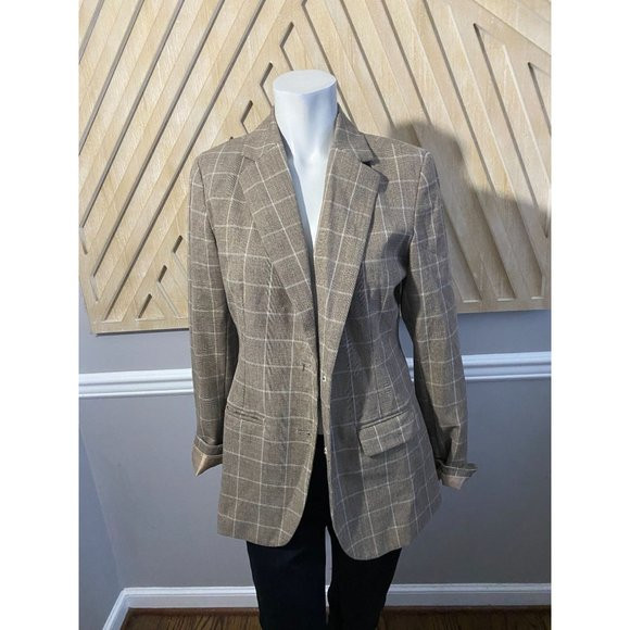 A New Day Check Blazer Jacket | Poshmark
