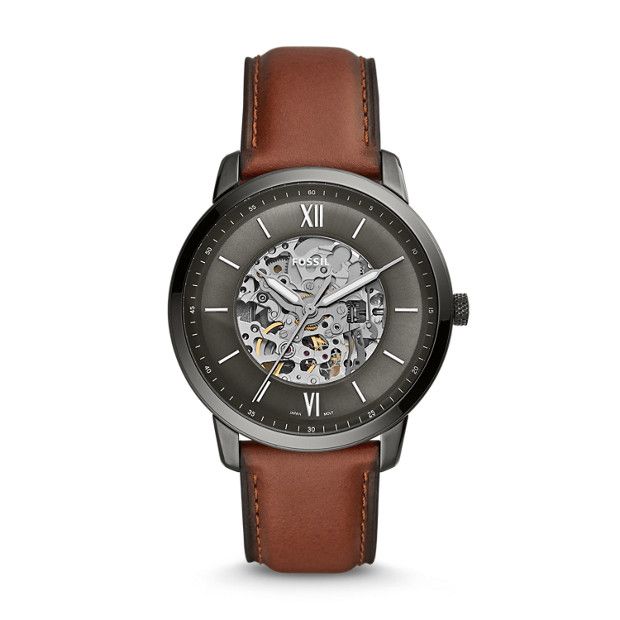 Neutra Automatic Amber Leather Watch | Fossil (US)