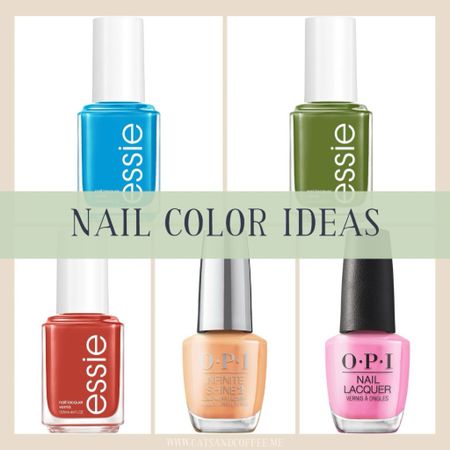 Nail Polish Options for Summer from OPI, Essie, and more, all available on Amazon

#LTKSeasonal #LTKStyleTip #LTKBeauty