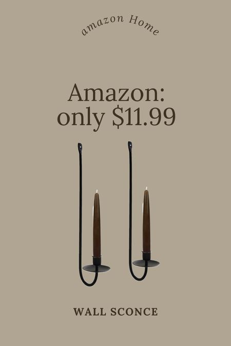 Amazon candle wall sconce at an incredible price only 1199 for the set of two, Amazon Home decor on sale, bedroom, decor, dining room, decor, living room decor

#LTKStyleTip #LTKHome #LTKSaleAlert