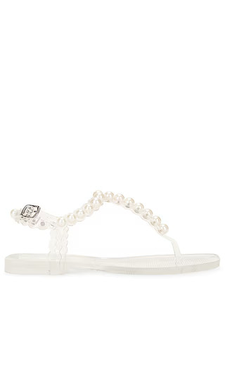 Pearlesque Sandal in Clear | Revolve Clothing (Global)