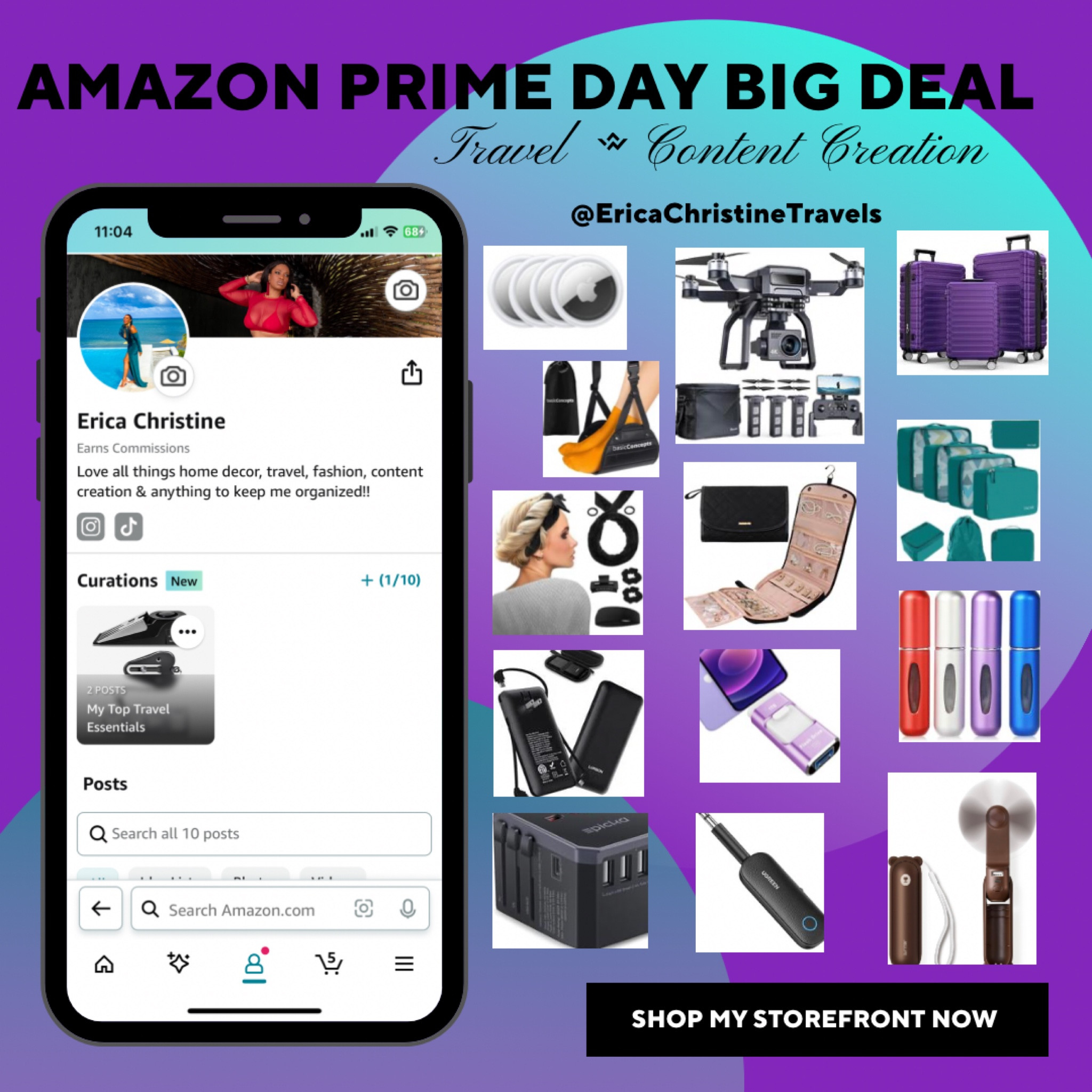 Oct 10th & 11th Amazon Bug Deal Days are here! Shop my travel essentials!! My luggage is literally only $150!! 

#LTKhome #LTKtravel #LTKxPrime
