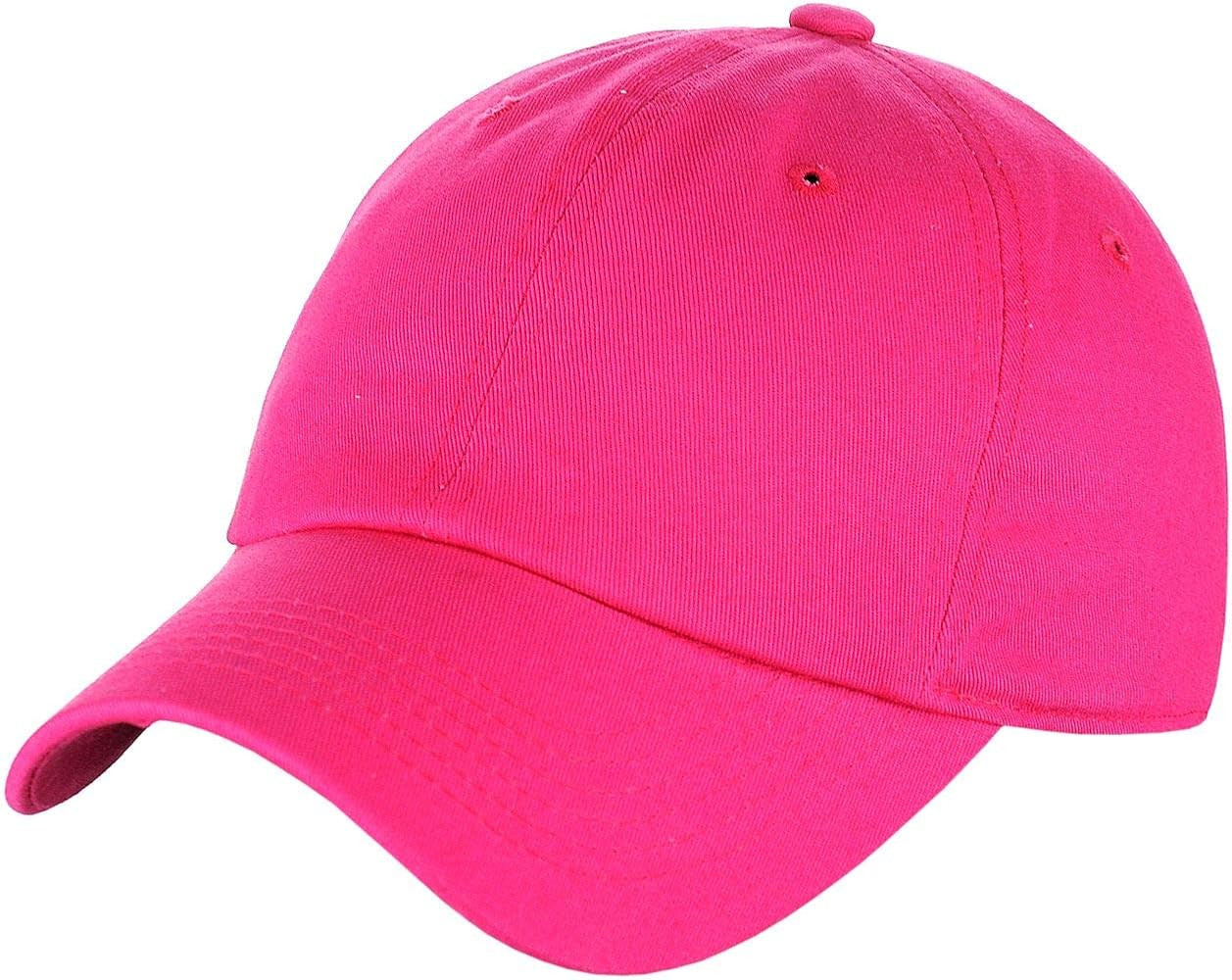 C.C Unisex Classic Blank Low Profile Cotton Unconstructed Baseball Cap Dad Hat | Amazon (US)