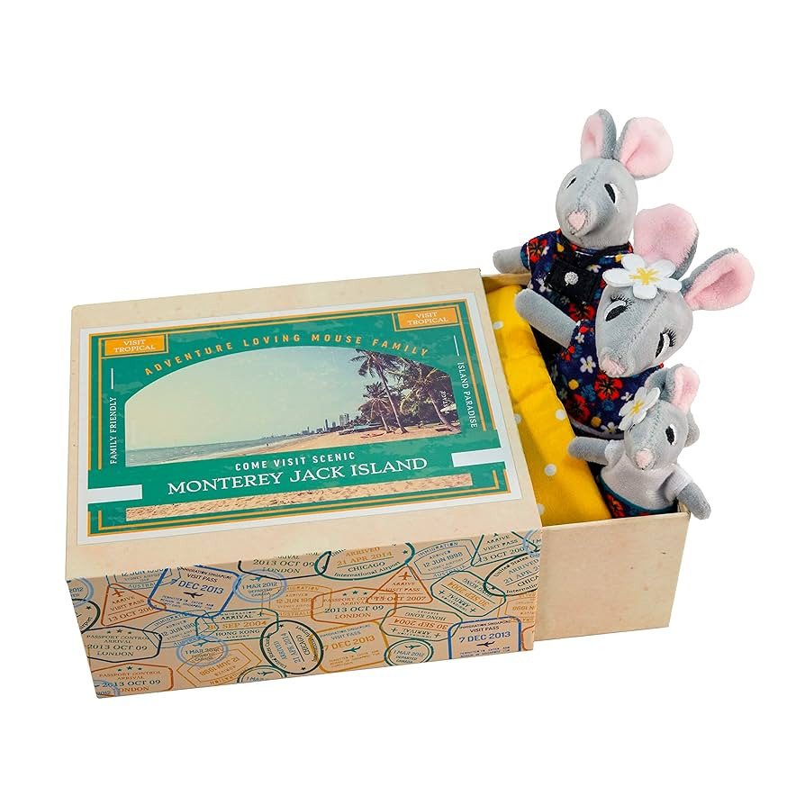 Mice in Boxes - 'Mouse Family' Playset | Amazon (US)