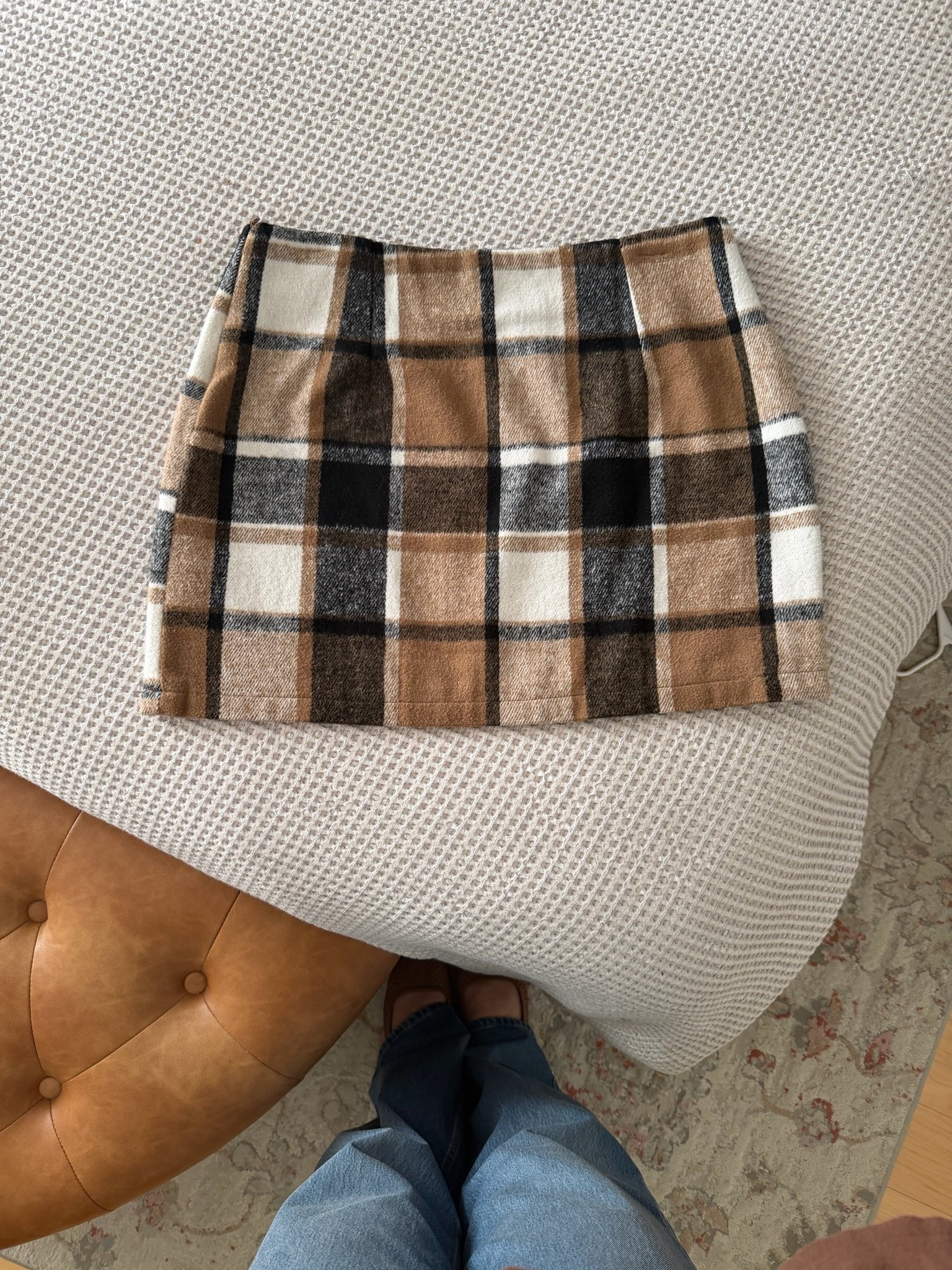 Plaid Amazon skirt, soo perfect for Fall! It’s adorable with boots for any Fall gathering! It’s also longer than it looks in this photo. I’m 5’8” and it gives me plenty of coverage! 🤎

#LTKootd #LTKTall #LTKSaleAlert