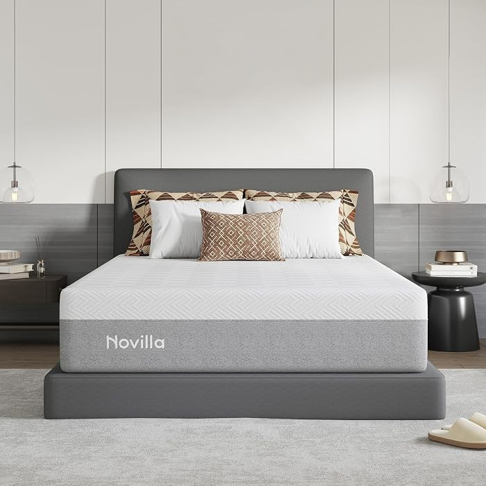 Novilla Bliss Mattress Queen Size, 14 Inch Gel Queen Memory Foam Mattress in a Box for Cooling Co... | Amazon (US)