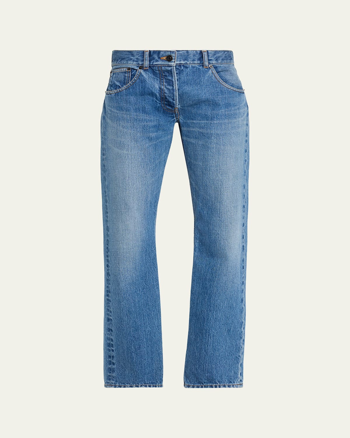 Fima Low-Rise Straight-Leg Ankle Jeans | Bergdorf Goodman