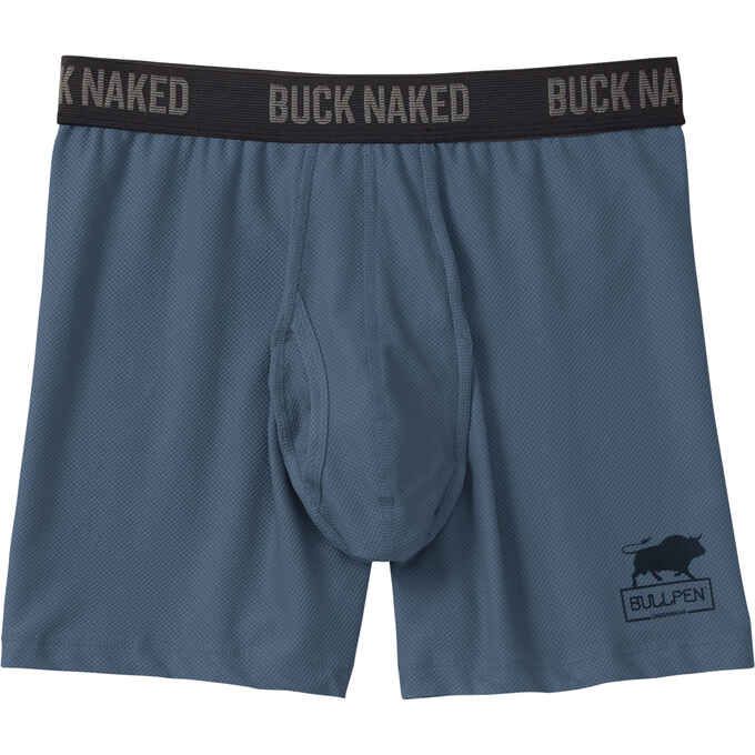 Men's Go Buck Naked Performance Bullpen Boxer Briefs | Duluth Trading Company