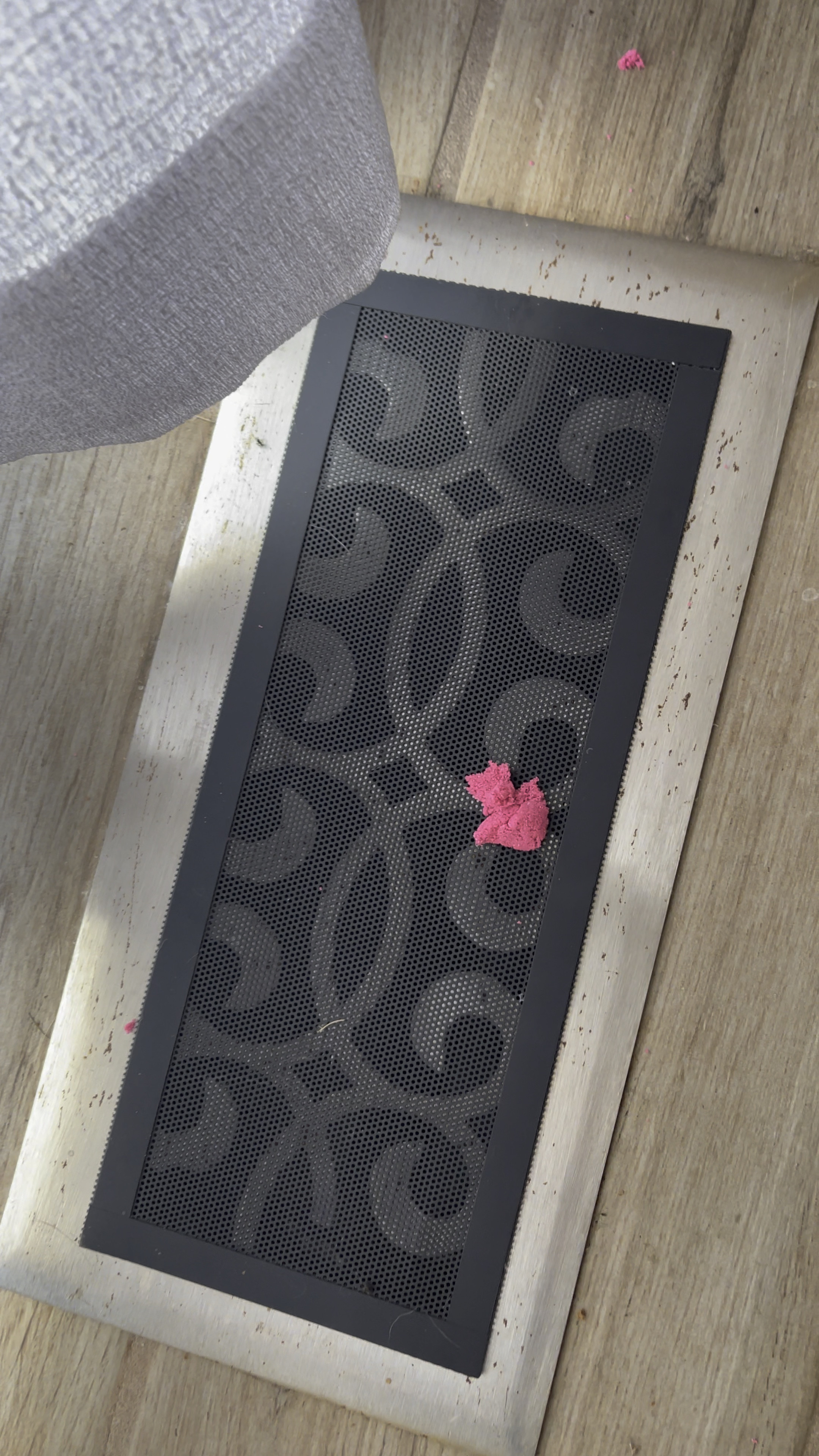 Magnetic vent covers stuck to your vents to prevent kids toys (or kinetic sand 🥸🙃) from falling into the vent. Also great for preventing baby fingers from getting stuck or scratched up in the vent slats or grooves. Bought the 4x10” in black. Highly recommend! 

Comes in these colors:
Black
White
Gray
Gold
Brown

Follow @slayathomemother for more! ✨🥰

#LTKfamily #LTKunder50 #LTKhome