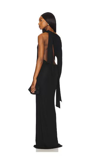 The Shuri Maxi Dress in Black | Revolve Clothing (Global)