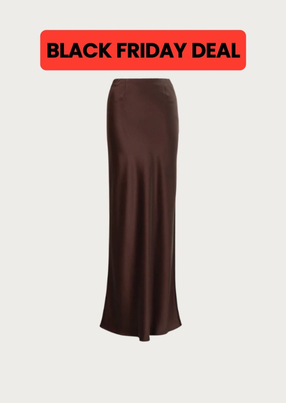BLACK FRIDAY DEAL! This satin high-shine maxi skirt is serving sleek, effortless style. 🩷❤️ Sitting at the natural waist, it creates a long, clean silhouette with just the right structure and flow. A seasonless staple you can pair with a tee for daytime or a silky blouse for evening glam. 🫶🏻

Black Friday = the perfect time to grab wardrobe upgrades and Christmas gifts you’ll actually be excited to give. Secret Santa, holiday parties… she’s got range. 🤎

#LTKGiftGuide #LTKCyberWeek

#LTKSaleAlert