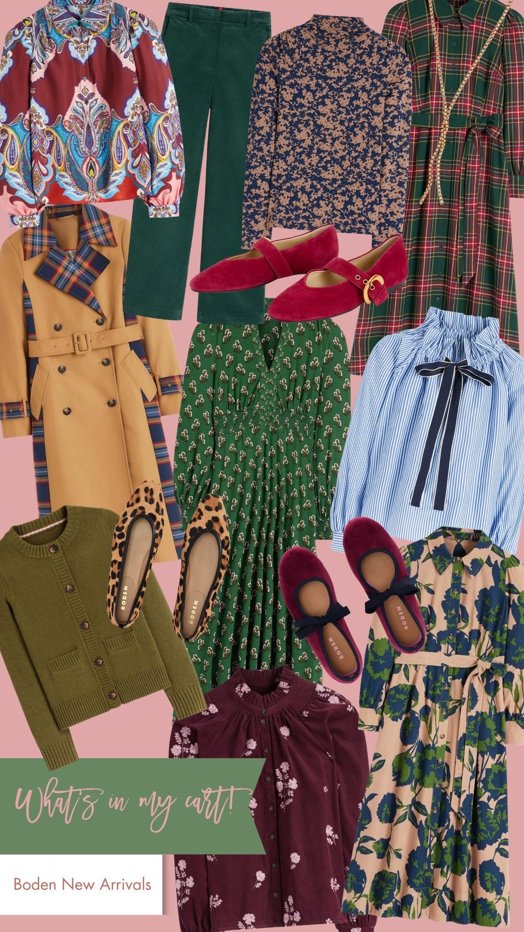 Boden new arrivals are here! 

*code RNMV for 15% off new styles

#LTKdayinmylife #LTKSeasonal #LTKOver40