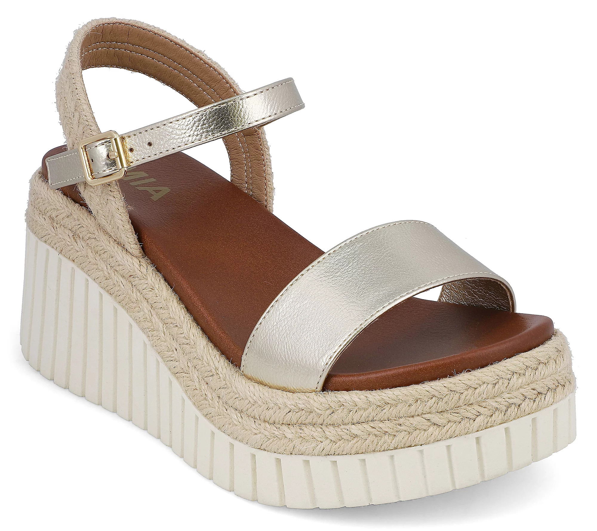 MIA Shoes Wedge Sandals - Yanis | QVC