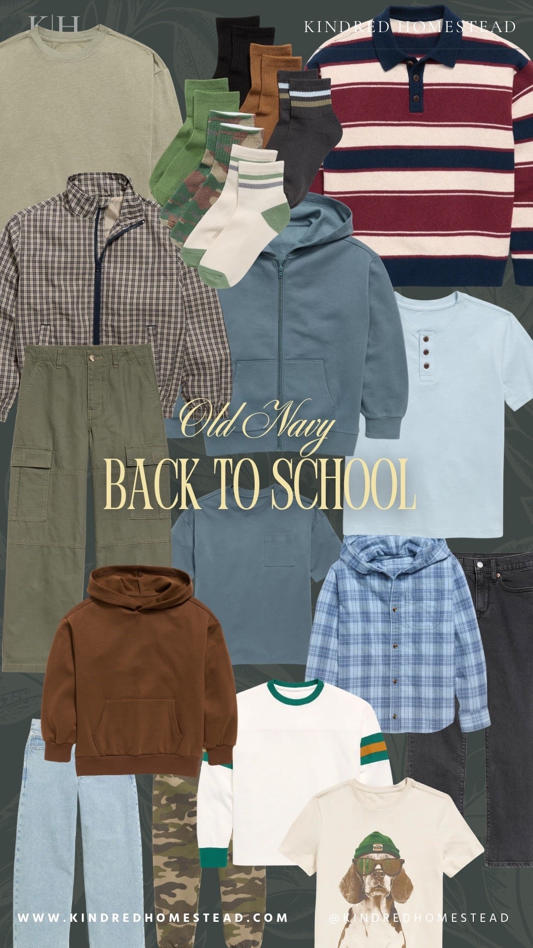 Get him classroom-ready with these Old Navy back-to-school boys clothes that are equal parts comfortable, durable, and budget-friendly. From graphic tees and joggers to jeans, polos, and everyday sneakers, these are the easy staples he’ll wear on repeat all school year. Save this roundup before your next shopping trip! 🍎📚 #LTKBackToSchool #OldNavyStyle #BoysFashion #BackToSchoolShopping #KidsStyle #SchoolOutfits #MomStyle #AffordableFashion #OldNavyFinds #KindredHomestead

#LTKKids