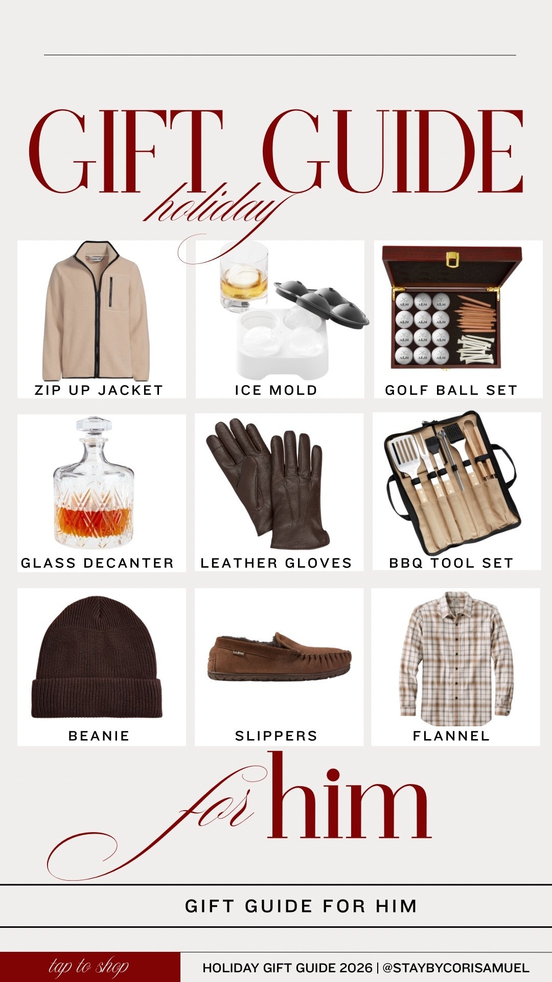 Gift guide for him! 🎁

The perfect gifts for a husband, boyfriend, brother, cousin etc.

#LTKFindsUnder100 #LTKHoliday #LTKGiftGuide