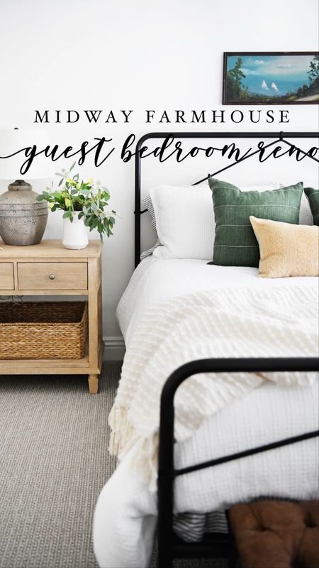 Guest bedroom updates taking this home decor from 80’s country to 2020’s modern farmhouse. 

#ltkfindsunder50 

#LTKfindsunder100 #LTKhome #LTKVideo