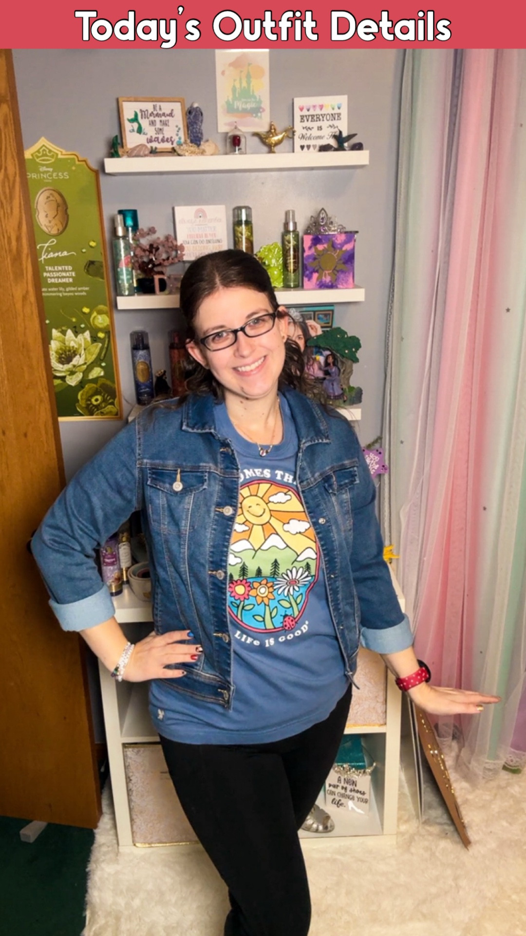 Here was today’s outfit details. Love this shirt I just got from life is good. Also the shirt is currently on sale!! I wear a medium !

#LTKSaleAlert #LTKMidsize #LTKootd