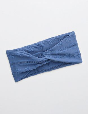 Aerie Eyelet Swim Headband | American Eagle Outfitters (US & CA)