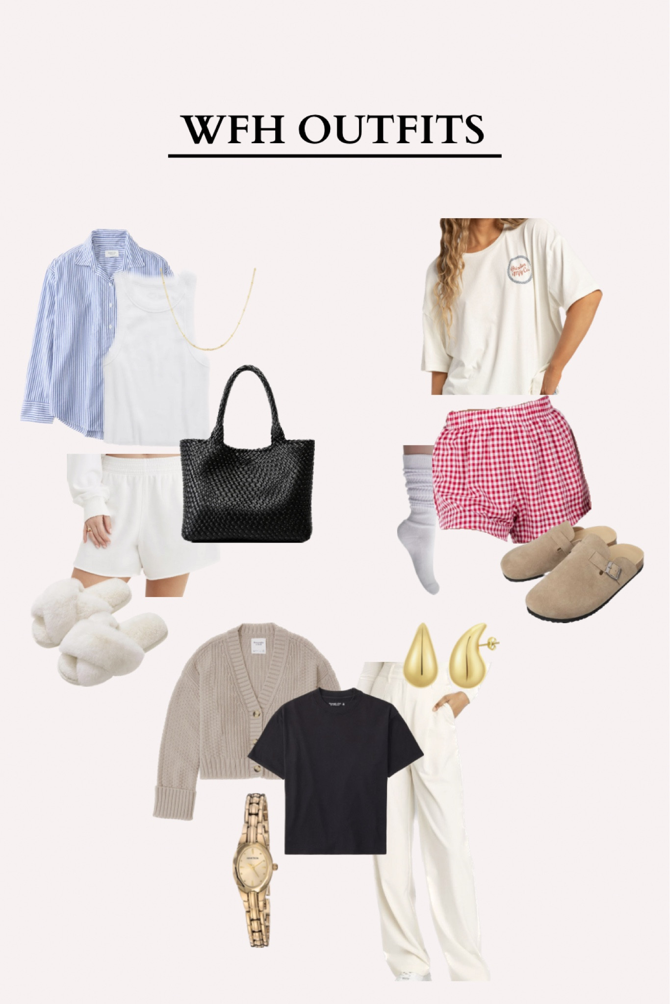 work from home outfit, wfh outfit, lounge outfits, casual outfits, boxer short outfits, oversized tee, lounge shorts 

#LTKfindsunder50 #LTKstyletip #LTKworkwear
