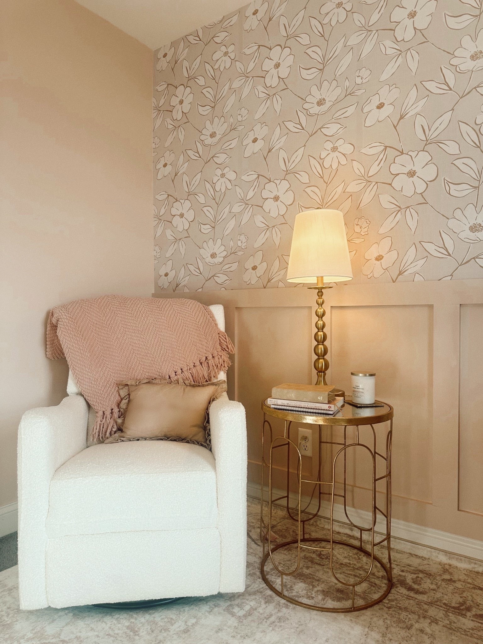 love this little corner of the nursery can’t wait to see these baskets up with it! 🌸✨🕊️🍼🫧🧺 linking our fav nursery glider / rocking chair that reclines! 



#LTKmomlife #LTKBaby #LTKBump