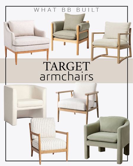 Best Target Armchairs, right now.

#LTKhome #LTKsalealert #LTKunder100